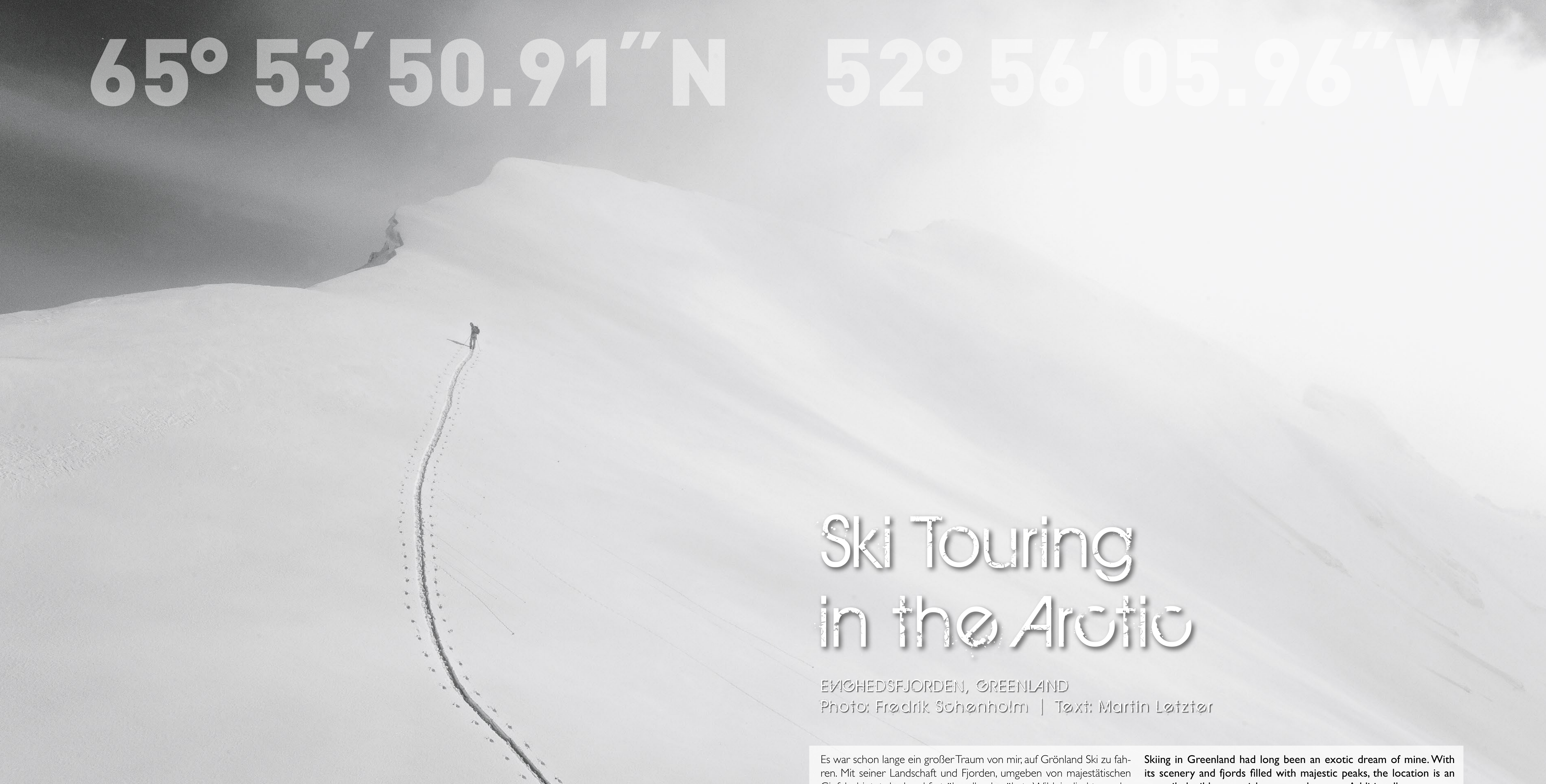 Ski Touring in the Arctic