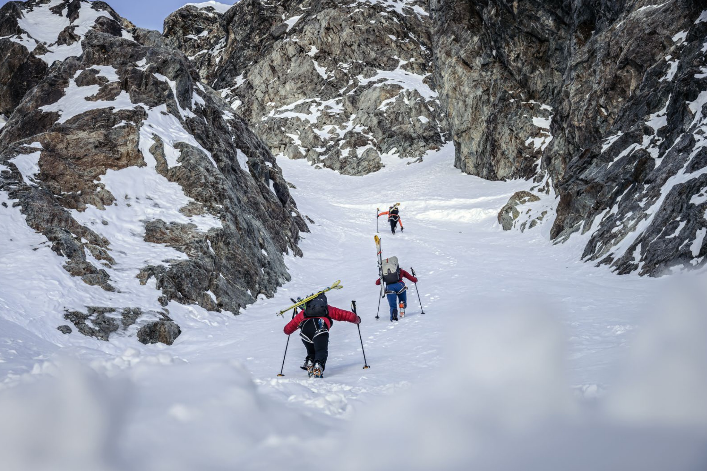 Steep Couloirs and New Friends