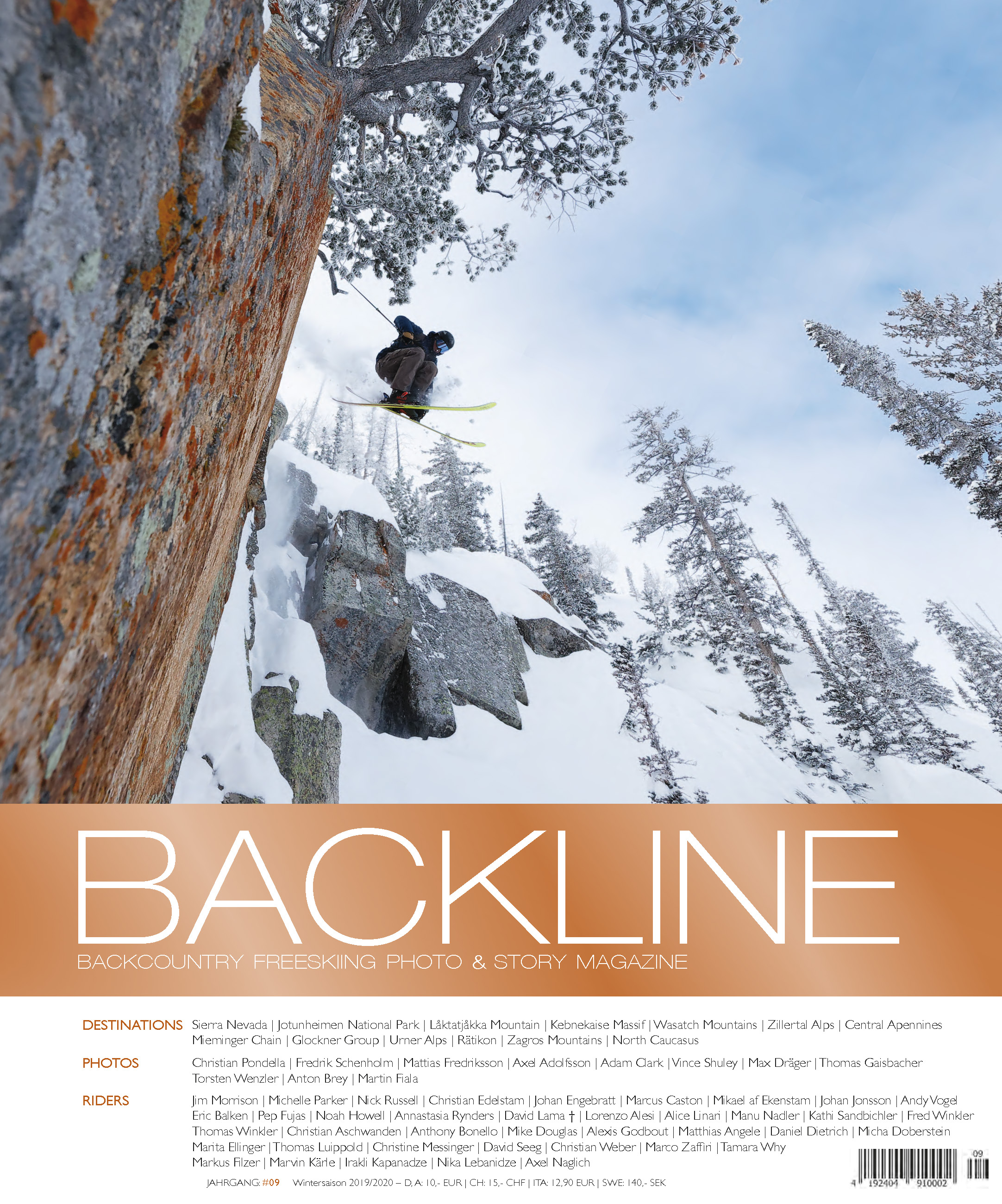 BACKLINE magazine 2019 cover
