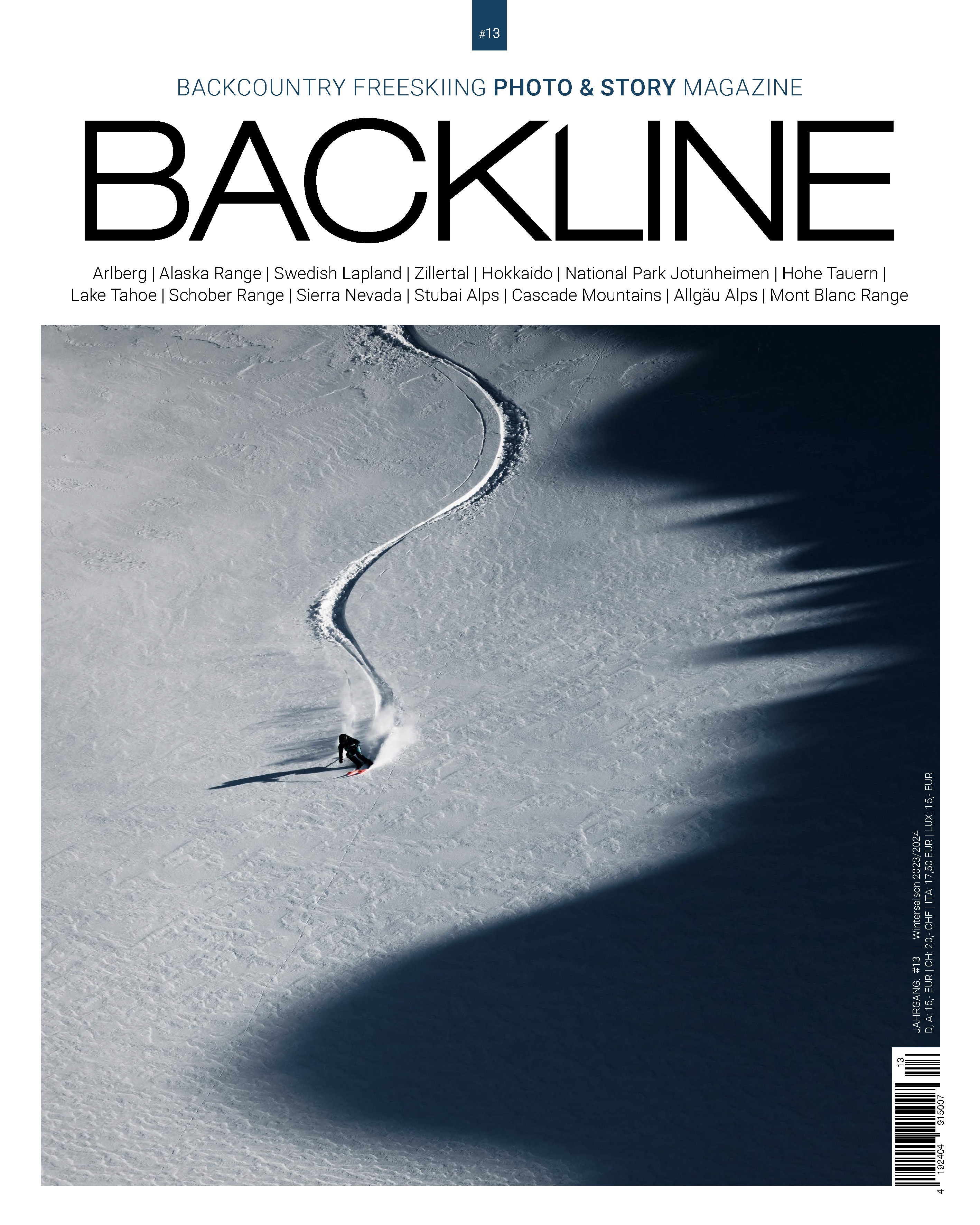 BACKLINE magazine 2023 cover