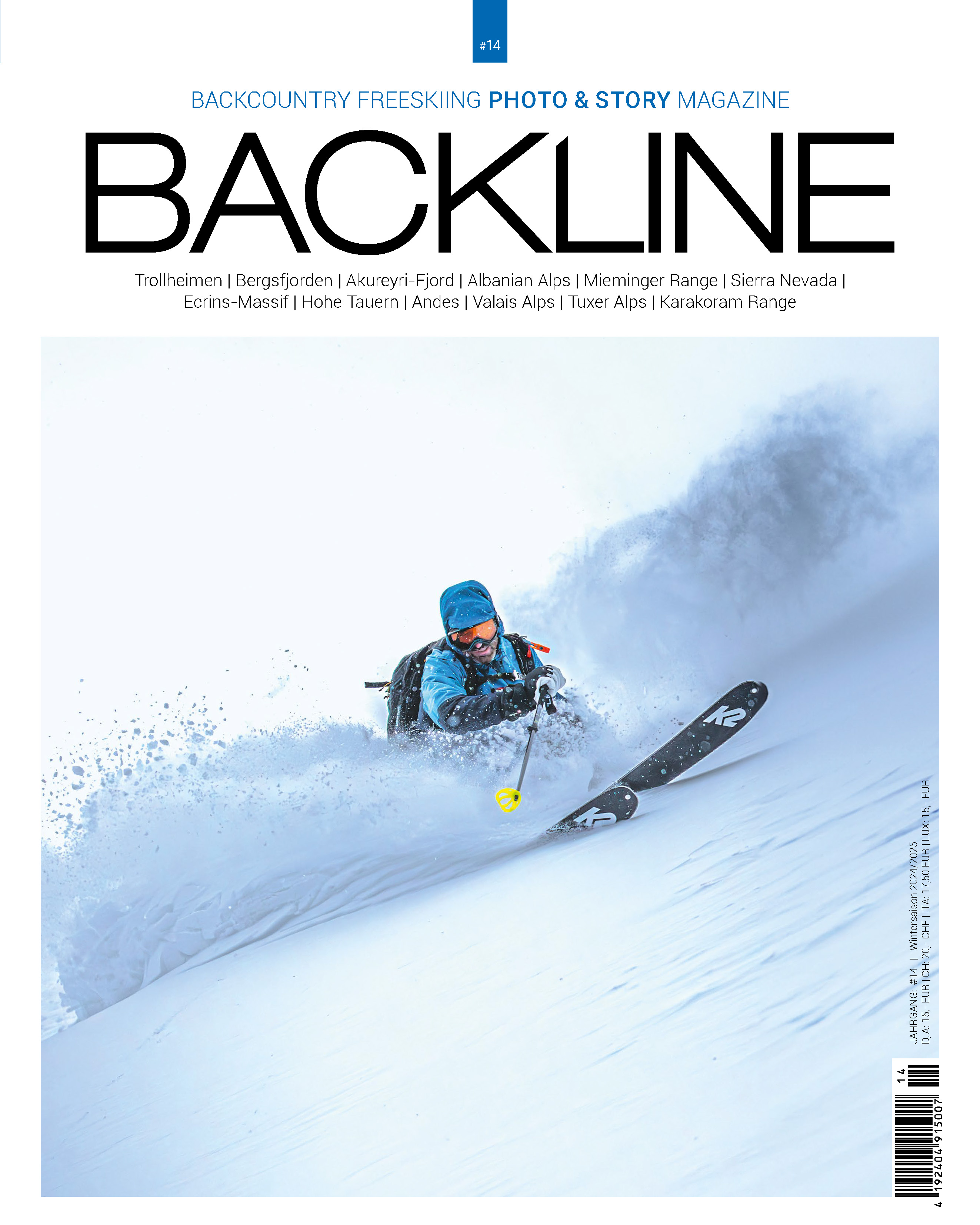 BACKLINE magazine 2024 cover