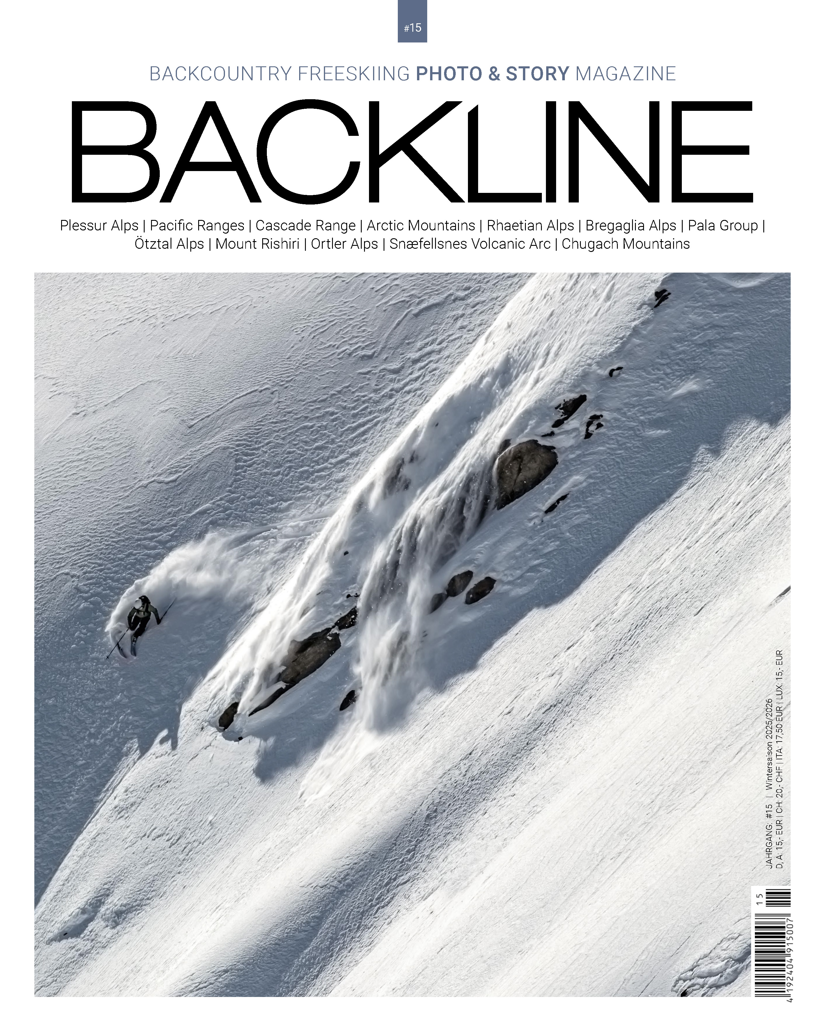 BACKLINE magazine 2025 cover