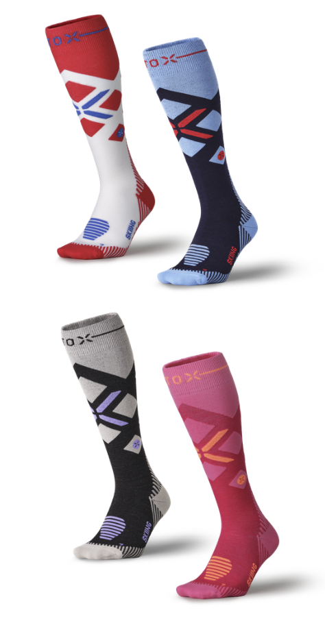 Only Good Pressure on the slopes with the new STOX Skiing Socks 2026