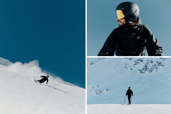 Visor helmet meets magnetic interchangeable lens: the new uvex horizon family