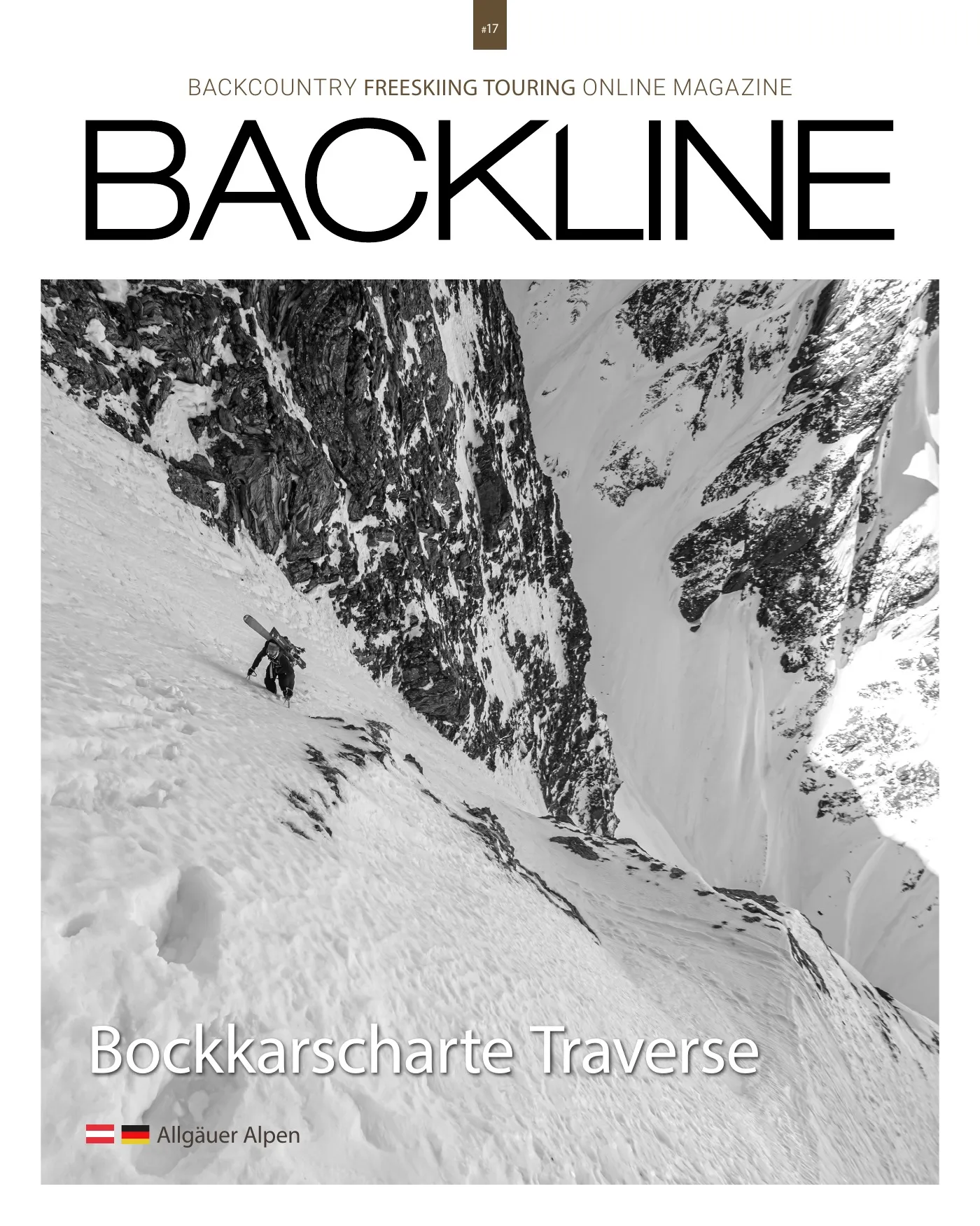 Cover des Tourenmagazins: Skitour Bockkarscharte Traverse