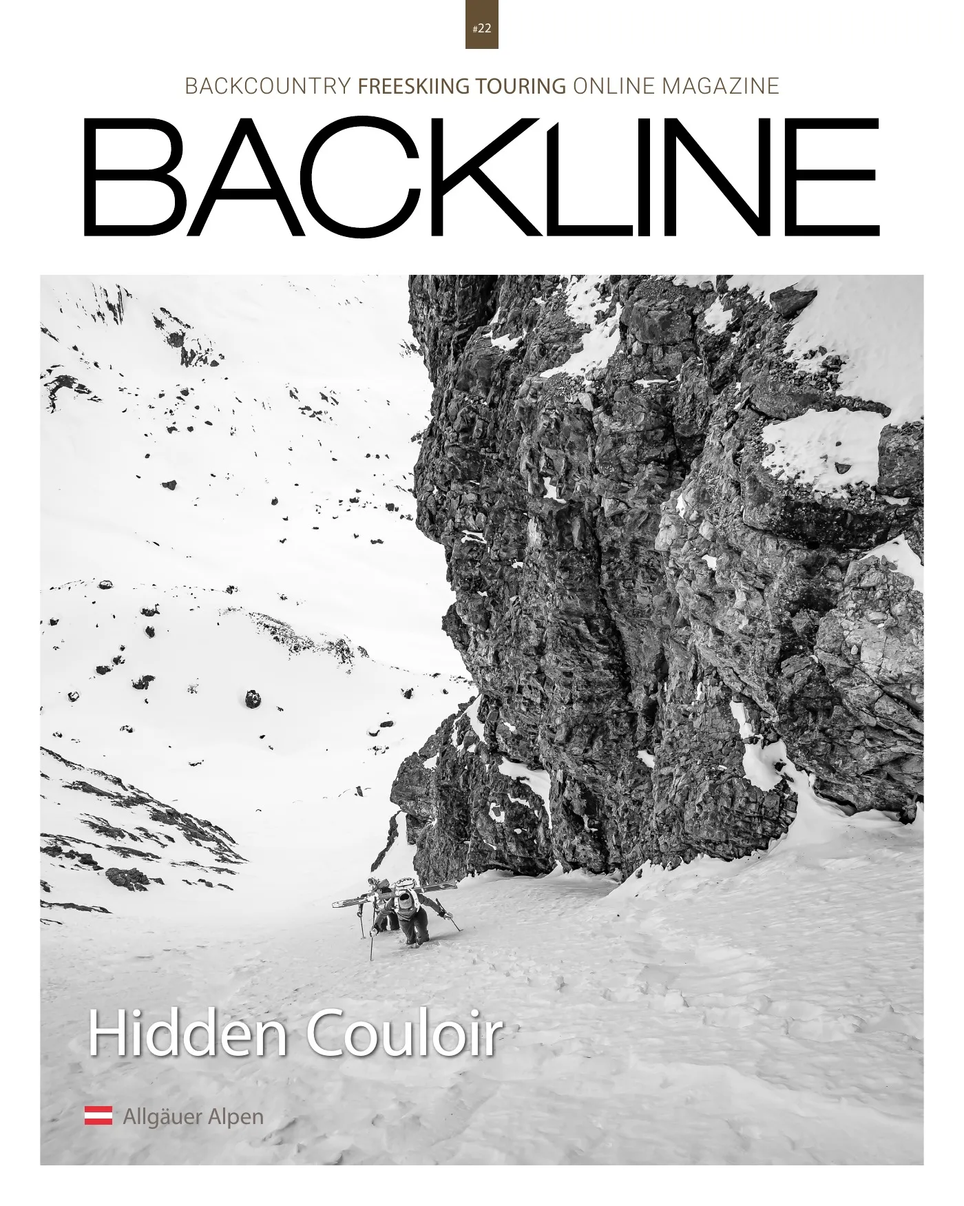Cover des Tourenmagazins: Skitour Hidden Couloir