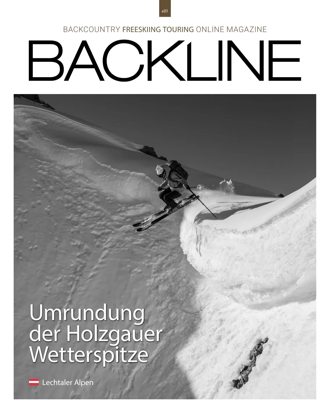 Cover des Tourenmagazins: Umrundung der Holzgauer Wetterspitze